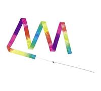 Goki 15527 Rainbow Gymnastic Ribbon, Mixed