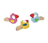 goki 4013594619714 - Tromba per Strumenti Musicali, in Legno, da 2 Mesi a 12 Anni, Multicolore