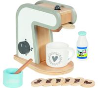 Kaffeemaschine: 17,5 x 10,5 x 16,5 cm, Holz, 13 Teile, per Stück