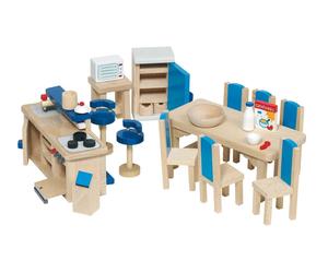 GoKi 51907 Furniture for Flexible Puppets, Kitchen, Mixed Single