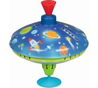 Goki Trottola LED Spazio 53800 – Ø 18,5 cm, Altezza 21 cm, LED, multicolore
