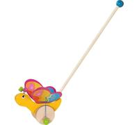 goki 54841 - Albero scorrevole farfalla Labelle - tiro mobile in legno con ali svolazzanti