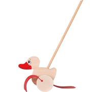 GOKI 54939 Duck Push-Along Toy, Mixed