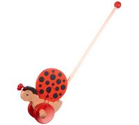 GOKI 54950" Ladybird Florah Push-Along Toy, Mixed