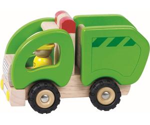 Goki 55964 Garbage Truck, Green