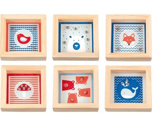 Goki 56767 Juego de paciencia con canicas No aplica board games, multicoloured