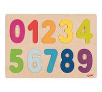 Goki-56813 Numeri Puzzle 0-9, Multicolore, 1