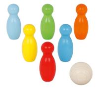 Goki 56817 Speed Bowlingspiel Traditionelle Spiele, bunt, M