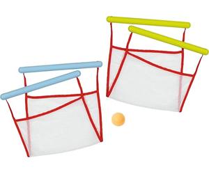 Goki 56829 - Gioco di Lancio e Cattura con Palla in Feltro, Legno e Tessuto, 54 x 27,5 x 2 cm