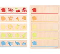 Puzzle in legno Goki Colori