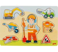 goki puzzle in legno operaio edile 1 St