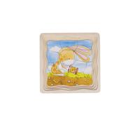 GOKI 57495 Vegetable Patch Puzzle, Mixed