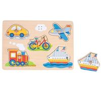 GOKI 57519 Veicoli Puzzle, Misto