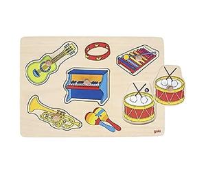 Goki 57520 Music Sound Puzzle, Mixed