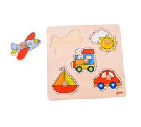 Goki 57547 My Journey, Lift-Out Puzzle, Basic, Multicolor