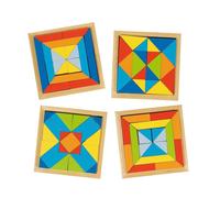 Goki 57572 World of Shapes, Puzzle I, Mixed