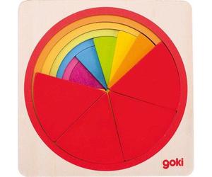 Goki 57737 Puzzle Circle, Multicolore 1 St