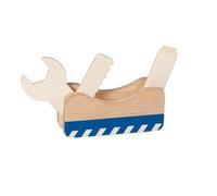 Goki 58405 3-in-1 Multitool Toy Tools, Multicoloured
