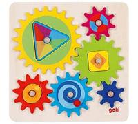 Goki Puzzle forme e ingranaggi 58428 Gear Set II 3D Multicolore