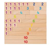 Goki 58535 - Bastoncini de calculo, 36 Pezzi, Legno, + 4 Anni