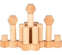 GOKI 58803 - Blocchi da Costruzione Raffinati con Olio di Noce, Natura