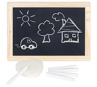 Goki 58952 Slate with Wooden Frame, Holz Natur/Grau