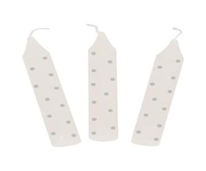 goki 60695 - Birthday Candle Set, Grey Polka Dots (for GK106/GK108/55985/60975/6