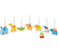 Goki 60726 Caravana de cumpleaños Remote Control Vehicles, Multi-Coloured (Multi