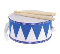 Goki 61898 Tamburo in Legno, Colore: Blu/Bianco