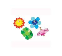 Goki 62954 Trottola in legno Colore, 1 Stück, mehrfarbig