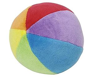 Goki 65042- Soft balls with a rattle