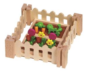 Goki - Accessori per la casa delle Bambole: Giardino con Utensili da Giardinaggio