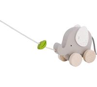 Goki - Animale di Traccia, Elefante con Foglio per Bambino, Multicolore (54866)