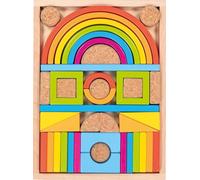 goki Bausteinkasten Kunterbunt