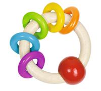 Goki Brand rattles. Rainbow Model Iris 5 Rings