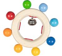 Goki Brand rattles. Rattle ranges with 8 Rainbow Pearls