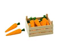 Goki Carrots in Vegetable Crate Toy