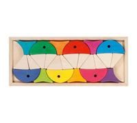 Goki Colour And Shape Sorting Game Toy NUOVO