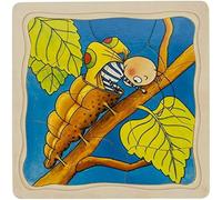 Goki con un puzzle di legno - farfalla 1 St