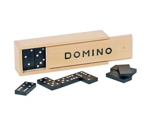 Goki Domino 28 Pezzi Di Gioco In Scatola Di Legno Gioco Del Domino Goki