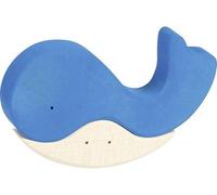 goki evolution 58340 - Puzzle in legno, motivo: balena e razze, prodotto in Europa, set da 2 pezzi, a partire dai 2 anni in su