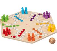Goki - Goki Houten Ludo Spel 6 Spelers NUOVO