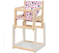GOKI Highchair Doll Highchair with Table