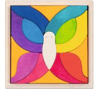 GOKI Legespiel Schmetterling Mariposa: 17 x 17 x 3 cm, Holz, 15 Teile, per Stück