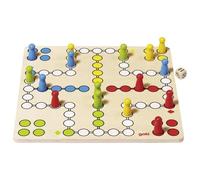 Goki Ludo Base Gioco da Tavola Gioco di Legno Società Gioco per Famiglie 56710