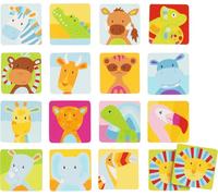 Goki - Memo Safari Giochi di abilità, Multicolore (56645)