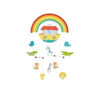 Goki - Mobile Arca di Noè Giocattoli e Accessori per Culla, Multicolore (52874)