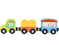 Goki Pepes 55862 - Trattore con frizione magnetica, L = 21 cm, legno