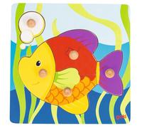 Goki- Pez Fish Puzzles de Madera, 57554