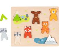 Goki - Pizzo Animali selvatici Puzzle da terra, Multicolore (57364)